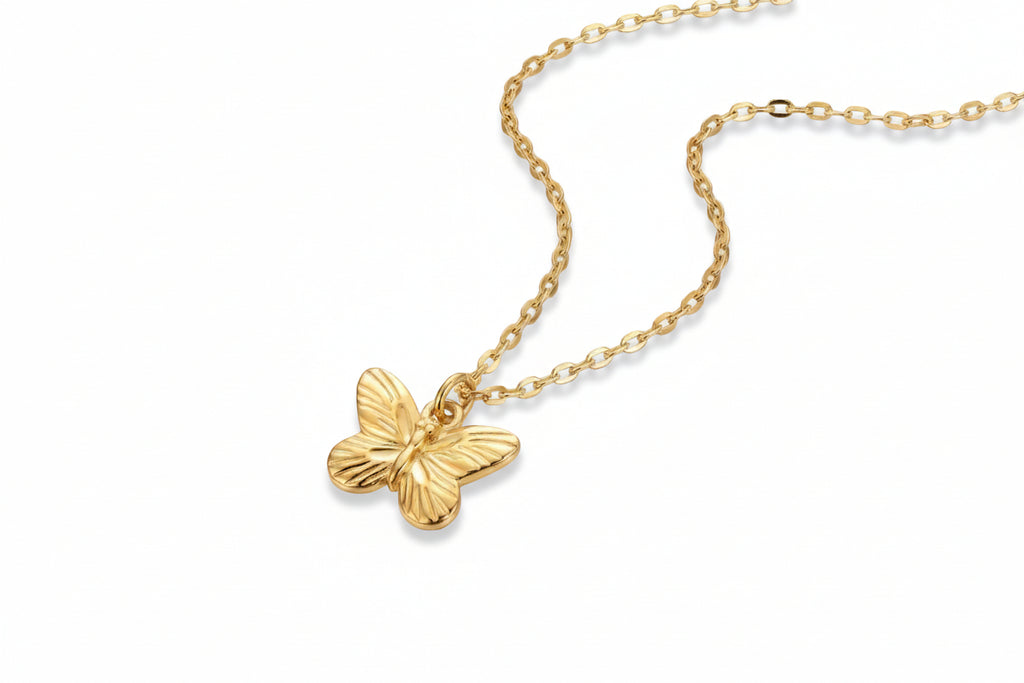 Butterfly Pendant Necklace