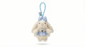 Korean bunny bag charm