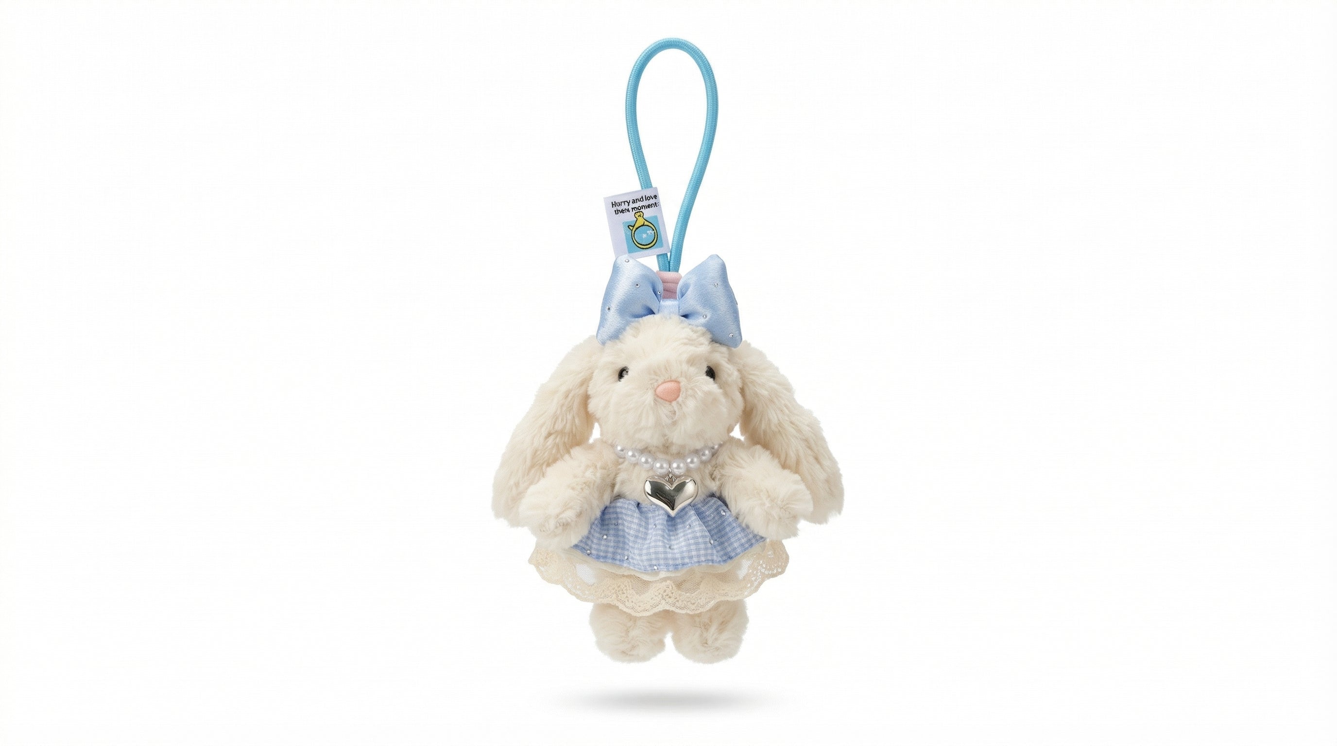 Korean bunny bag charm