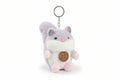 plush squirrel bag charm