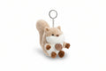 plush squirrel bag charm