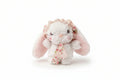 Cute white bunny plush keychain