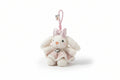Korean bunny bag charm