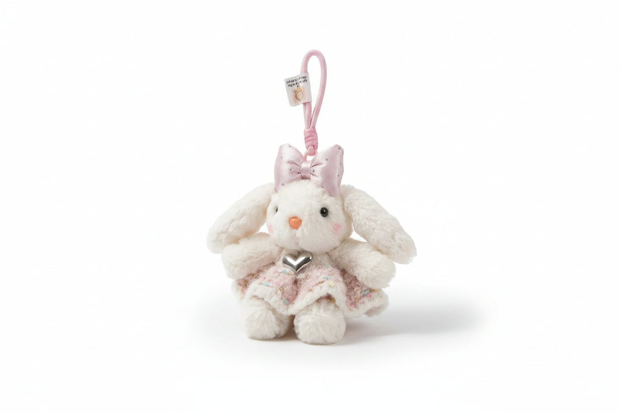 Korean bunny bag charm