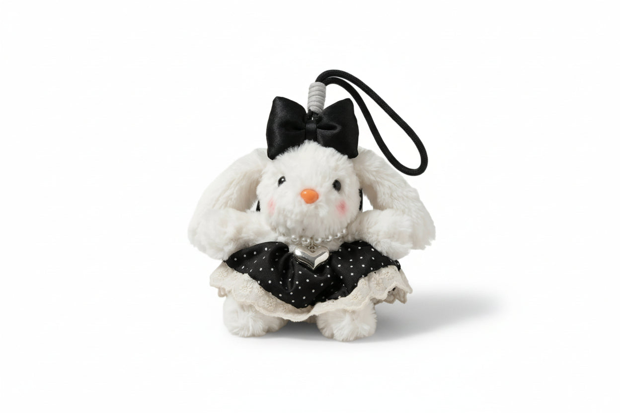 Korean Bunny Bag Charm