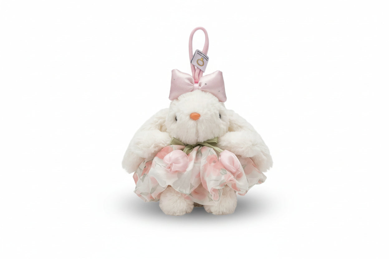 Korean bunny bag charm