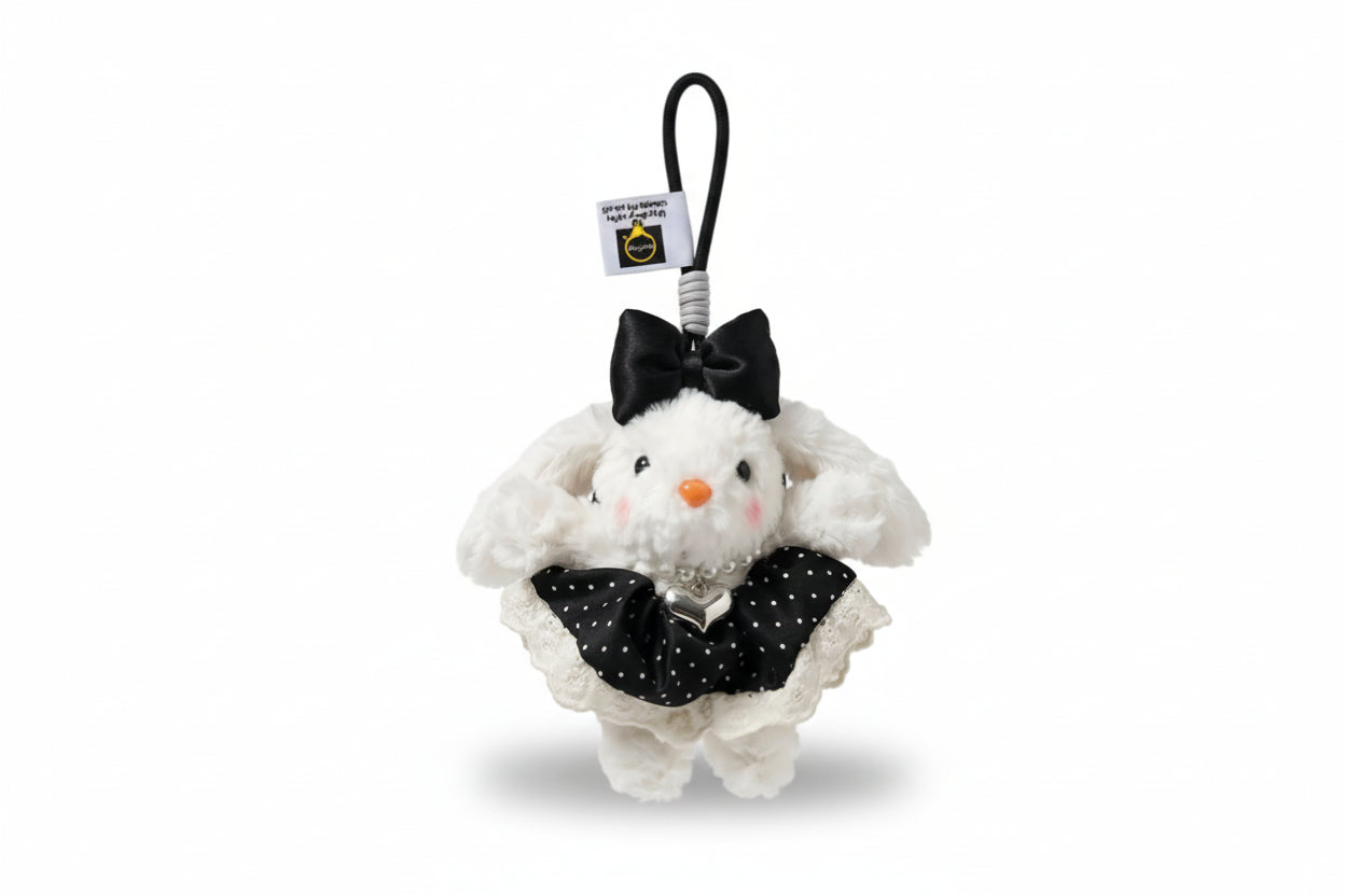 Korean Bunny Bag Charm