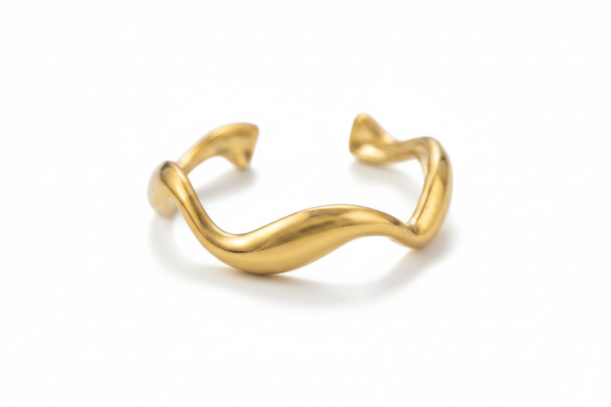 SS Wavy Ring