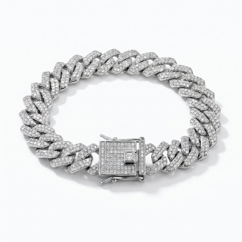 Iced-out Chain Bracelet For men