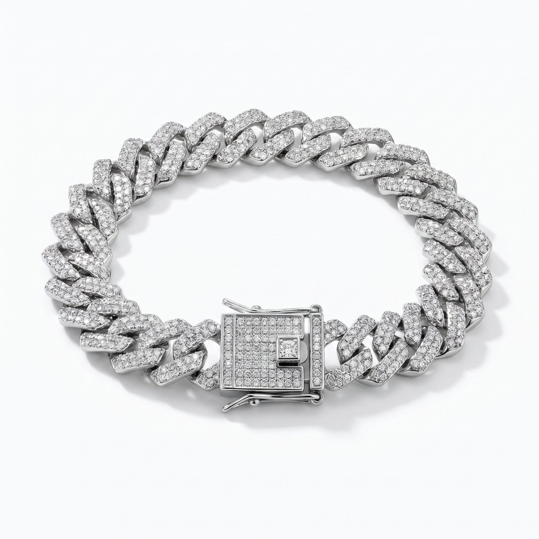Iced-out Chain Bracelet For men