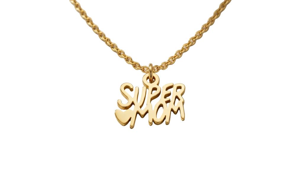 Super Mom Stainless Steel Necklace