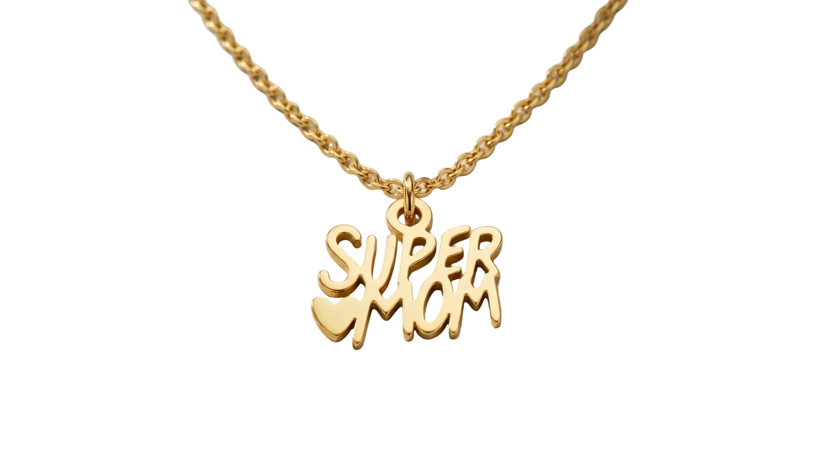Super Mom Stainless Steel Necklace