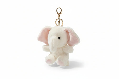 Ella the Elephant Plush Keychain