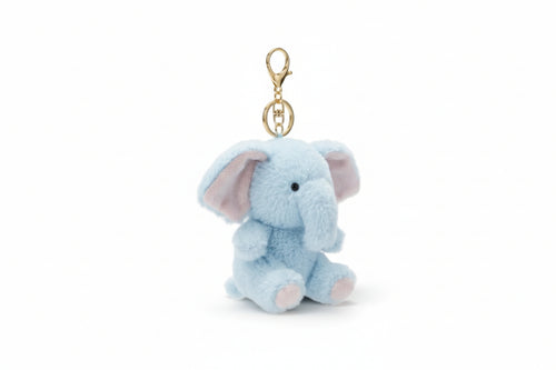 Ella the Elephant Plush Keychain