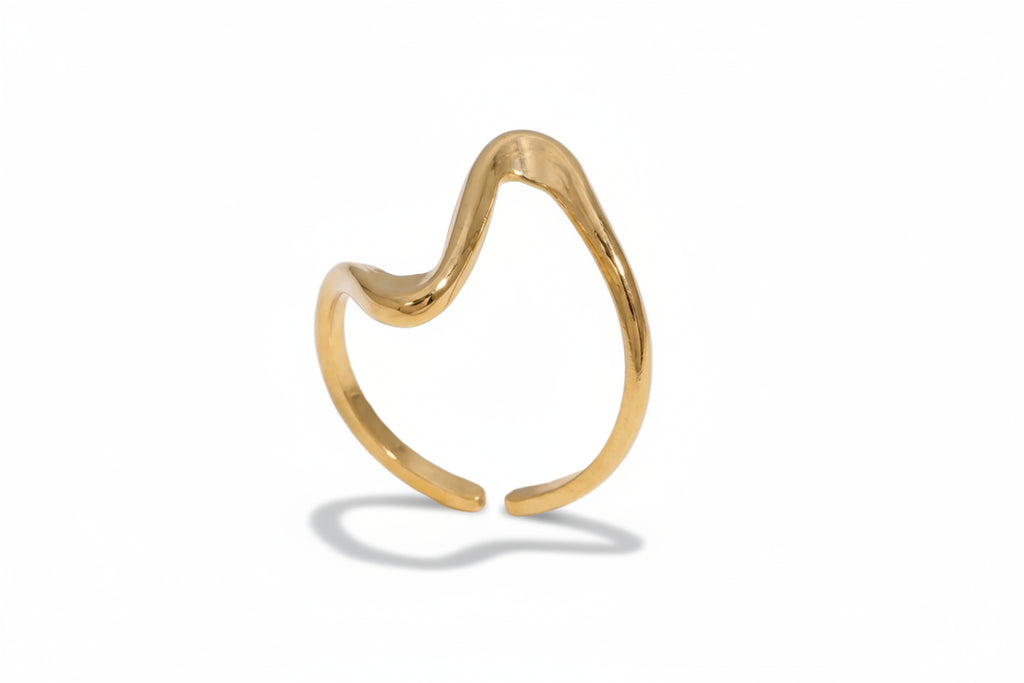 SS Heartbeat ring