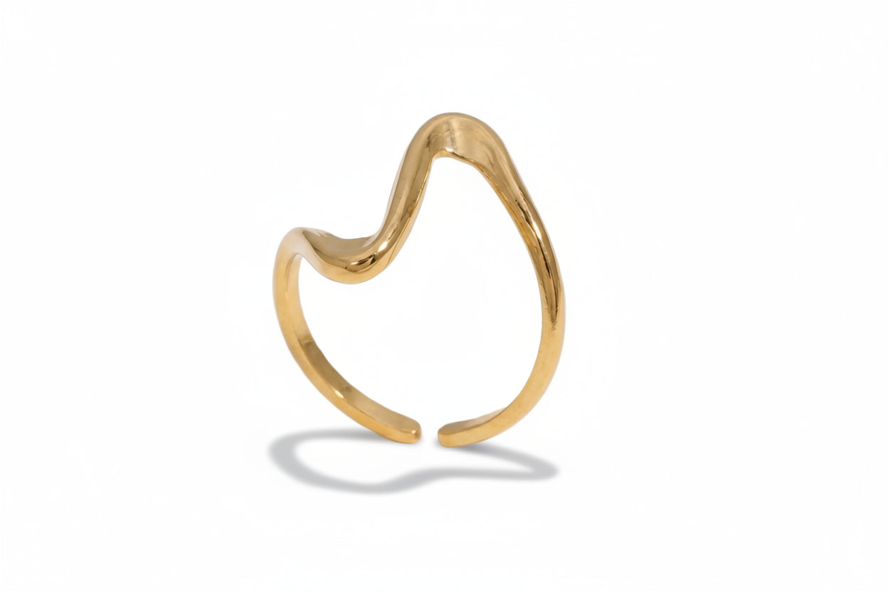 SS Heartbeat ring