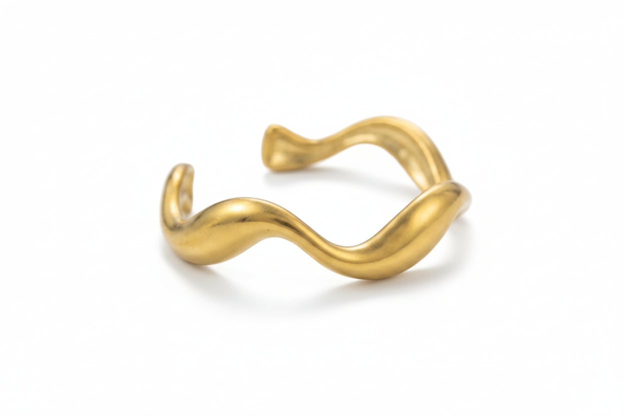 SS Wavy Ring
