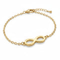 Infinity Stainless Steel Chain Bracelet