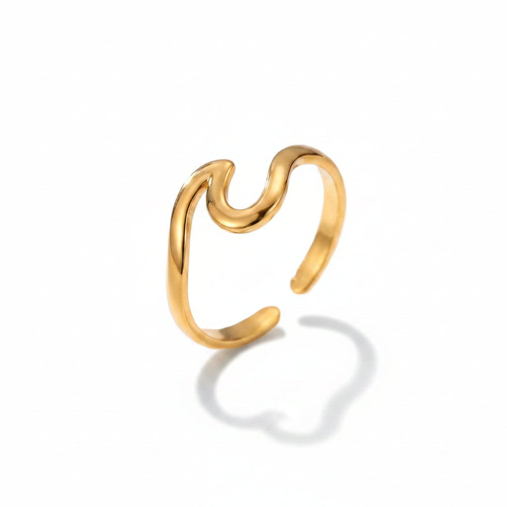 SS Wave Ring