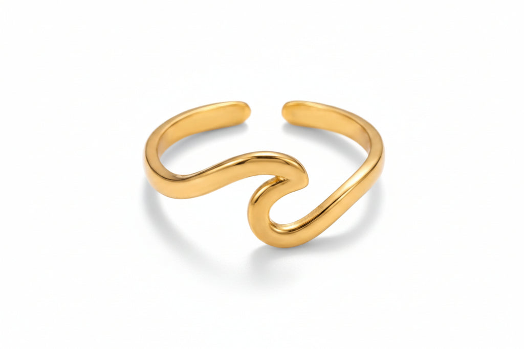 SS Wave Ring